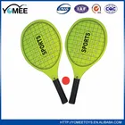 2020 new design Chinese Style Plastic Beach Rackets Wooden Paddle Catch Bat Game Set