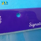 Logo Customization Clear Bag Gift Cellophane Bags Customized Size Transparent Opp Clear Cellophane Bag with Header