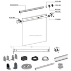 automatic modern latest technology Easy to operate Eco-Friendly superior materials window blind roller