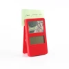 Promotion Gift Cute Mini Photo frame lcd table clock with note clip