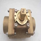 2" 3" Elkhart Brass Bronze Body Stainless Steel Ball Manual and Remote Control Fire Engine Ball Valve