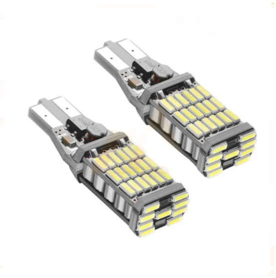 High power T10 Canbus 360MA built-in 45 SMD 4014 TLED Non polar W5W No error Backup Reverse Light Backup Reverse Lights