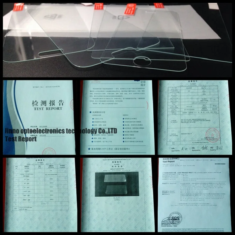 tempered glass screen protector test report