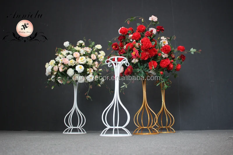 ANNIELU High Quality Cheap Wedding Table Centerpiece Wedding Party Event Decoration Flower Stand