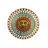Factory Direct Hand Crafted Home Decor Sun Face Metal Wall Decor Wholesale