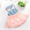New arrival baby cotton birthday party dress new model baby girls frock patterns