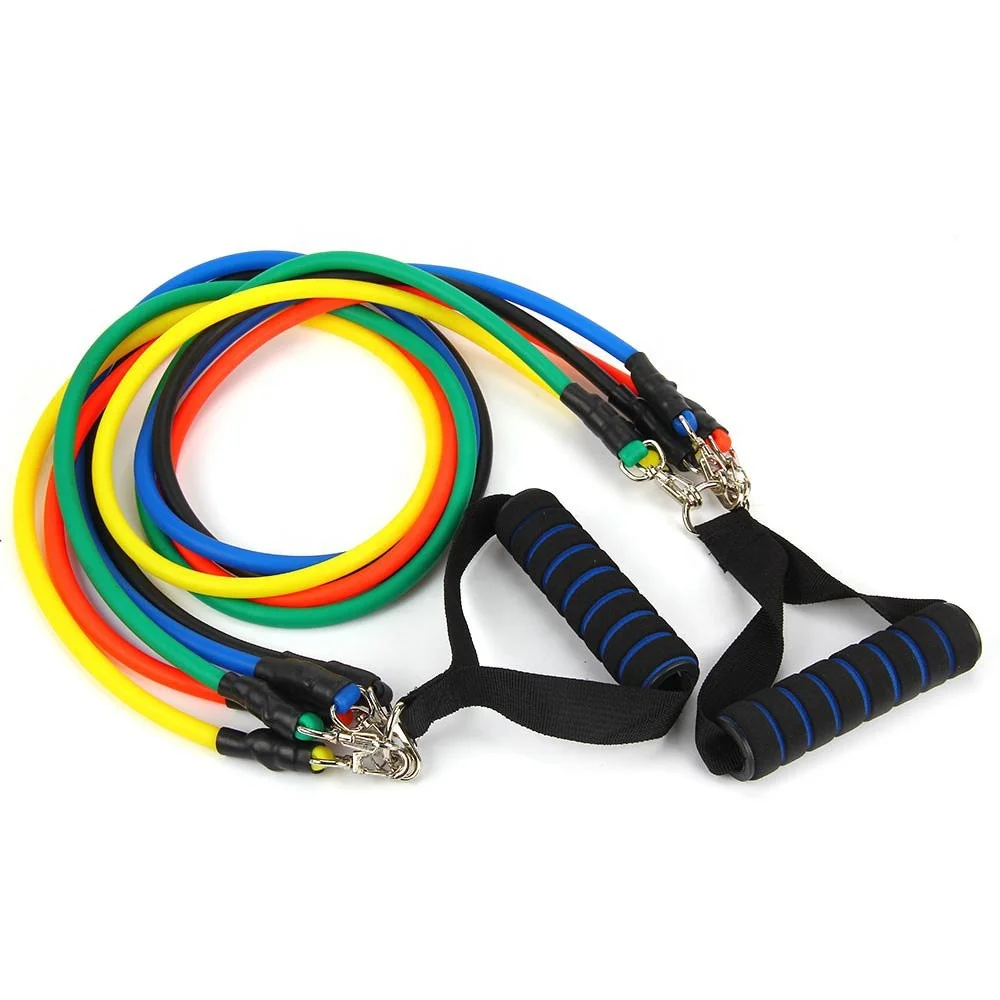 Fitness Resistance Bands Set 11PCS for Women and Men's Exercise Belts for Resistance Training Home Exercise Gym and Yoga, Can be customized
Fitness Resistance Bands Set 11PCS for Women and Men's Exercise Belts for Resistance Training Home Exercise Gym and Yoga, Can be customized