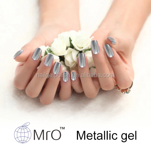 MRO free sample metallic color nail polish,organic nail polish