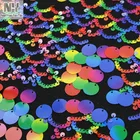 Nanyee Textile Rainbow Mermaid Netting Embroidery Mesh Sequin Fabric For Dress