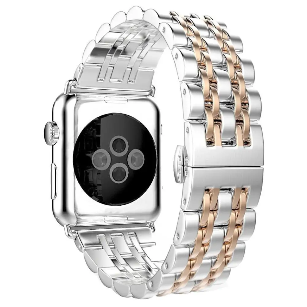 For Apple Watch Band 44mm 38mm Fashion Metal Sport Bracelet Stainless Steel Strap For iWatch Series 5 4 3 2 1 Watchbands, 4 colors
For Apple Watch Band 44mm 38mm Fashion Metal Sport Bracelet Stainless Steel Strap For iWatch Series 5 4 3 2 1 Watchbands, 4 colors