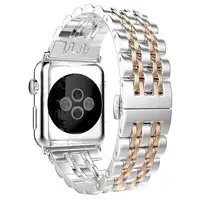 

For Apple Watch Band 44mm 38mm Fashion Metal Sport Bracelet Stainless Steel Strap For iWatch Series 5 4 3 2 1 Watchbands
