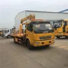 RHD LHD 7 Tons Lift Tow Truck Wrecker with 3 tons crane