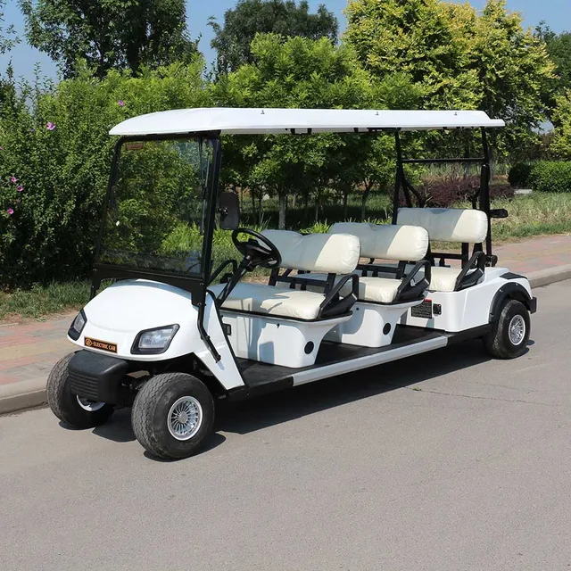 Electric Golf Car 2 or 4 Person 4 Wheels Electric Golf Cart