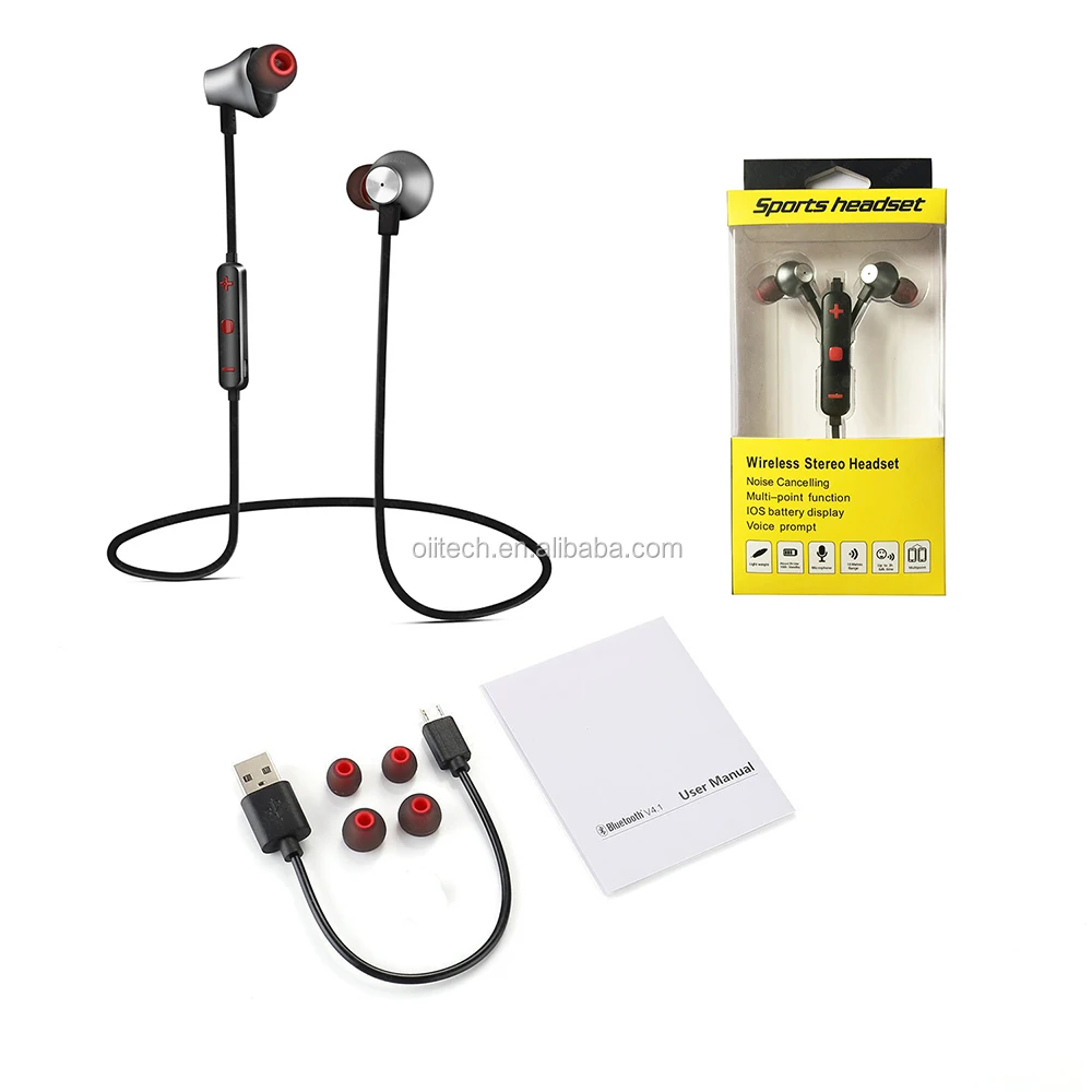 2018 New Sport Wireless Earphone in ear Headphone Handfee support mobile phone - ANKUX.COM