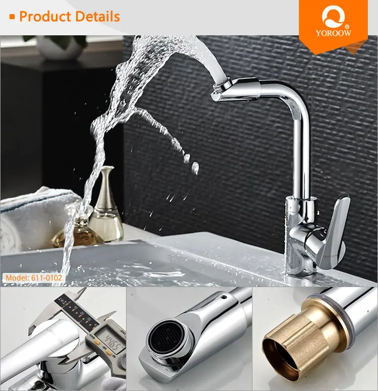 stainless steel <strong>pull</strong> down deck kitchen faucet