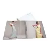 Quick response book printing soft cover with wire-o binding