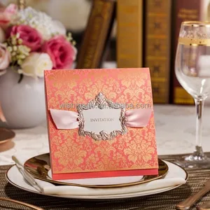gifts & crafts card elegant design royal wedding invitation card