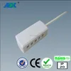 low voltage power Circuit Flat wires Cable MX24 low voltage 6 fatch branch connector