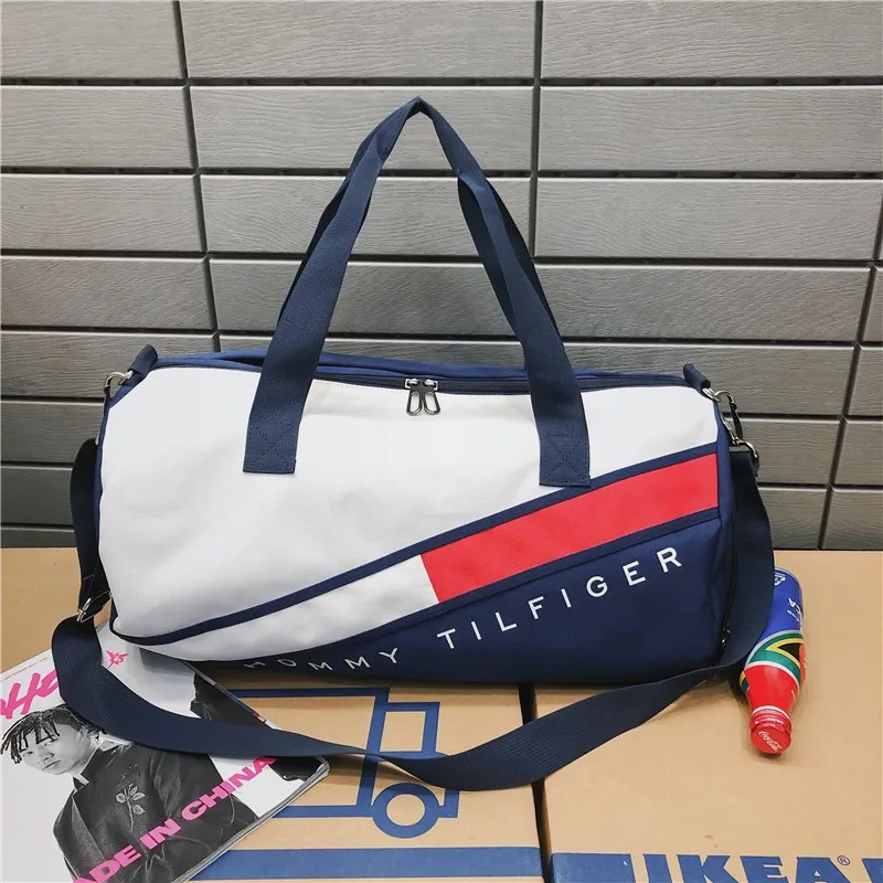 Packable Sports Gym Bag with Wet Pocket & Shoes Compartment Travel Duffel Bag, Black
Packable Sports Gym Bag with Wet Pocket & Shoes Compartment Travel Duffel Bag, Black