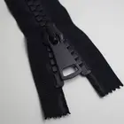 10# large size special design teeth vislon plastic zipper