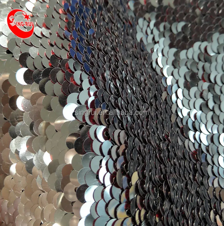 Wholesale Shiny Reversible Sequin Fabric