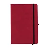 High Quality print logo craft paper notebook with pen elastic