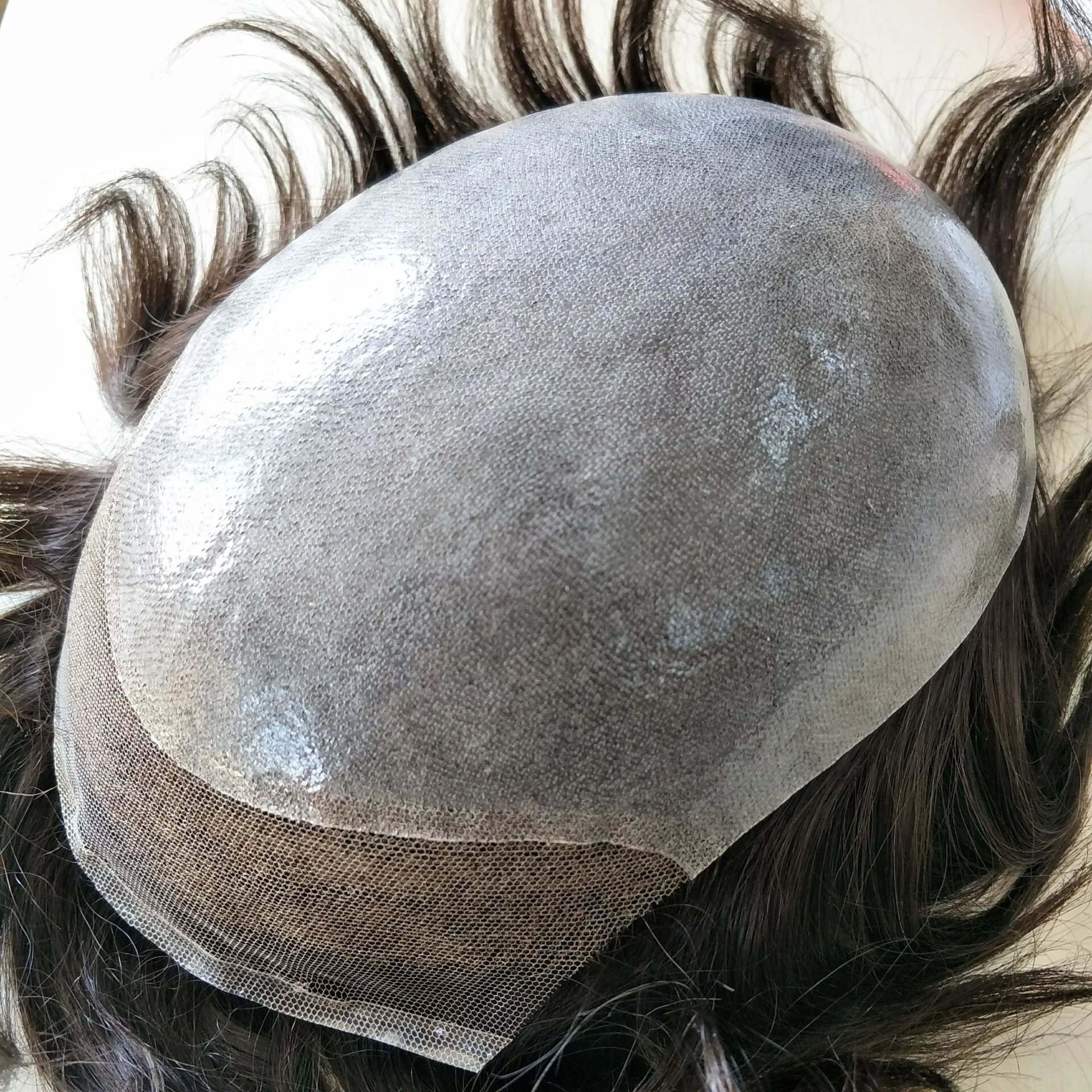 whole sale Qingdao factory men hair touoee hair system for men, Natural black color toupee
whole sale Qingdao factory men hair touoee hair system for men, Natural black color toupee