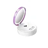 Rechargeable led beauty mirror USB facial steame beauty massager Nano Mist Spray Water Meter machine