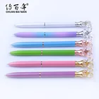 2019 New Design Metal Crystal Diamond Butterfly Ball Pen With Custom Logo