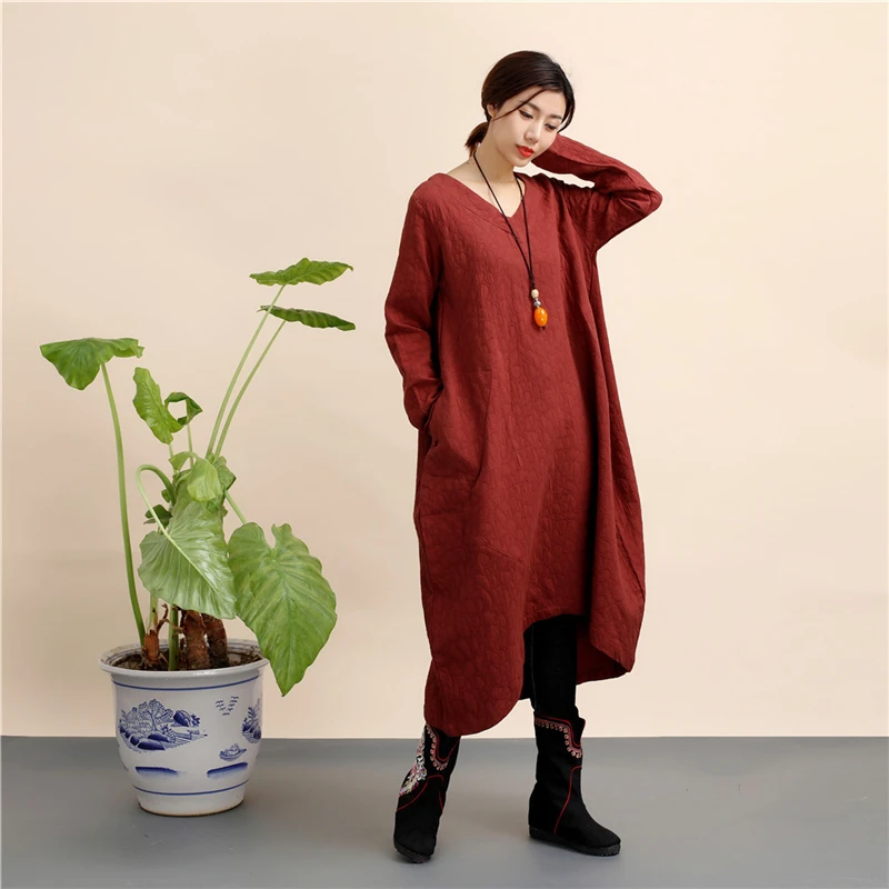 mf-60 women dress long sleeve (4)