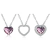 2019 Amazon Top Selling Multi-use 925 Sterling Silver Heart Pendant Necklace for Women