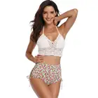 Best Selling High Waist Swimwear Bikini Set Summer Women Sexy Swimsuit