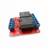 High low level 5V 24V 2 channel overcurrent 5vdc relay module 2channel relay