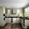 assembled white-black laminate kitchens with range hood