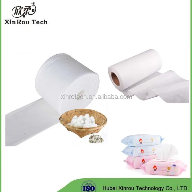 eco-friendly alcohol-free cotton nonwoven wet wipes raw material