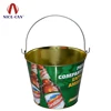 Customized Printing Metal Buckets Beer Holding for Bar