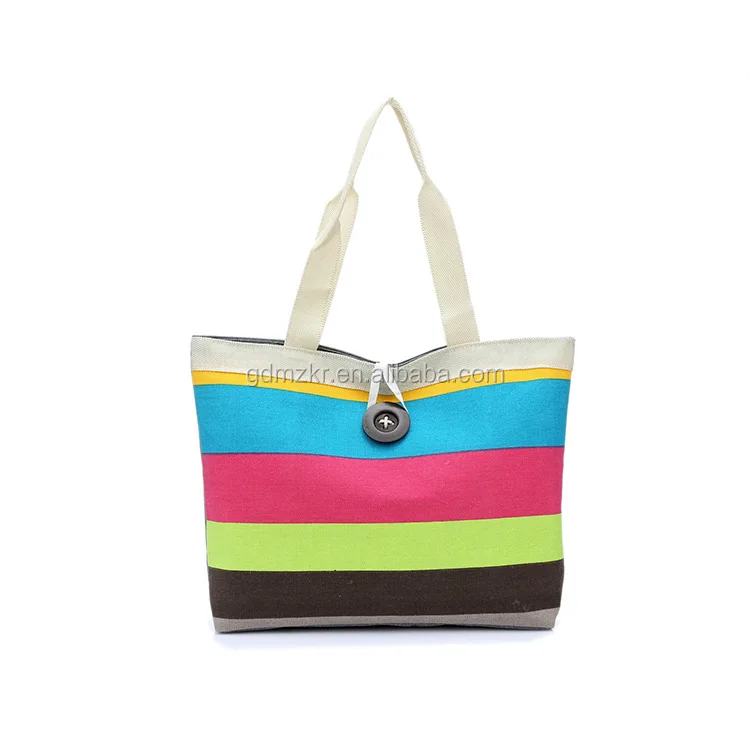 Cheap price big custom standard size colored stripes canvas tote shopping bag for women, Customized color
Cheap price big custom standard size colored stripes canvas tote shopping bag for women, Customized color