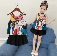 Chiffon Top + Shorts Set Printed Korean Version of The New Girls Princess Dress Children's Dress Skirt Dress
Chiffon Top + Shorts Set Printed Korean Version of The New Girls Princess Dress Children's Dress Skirt Dress