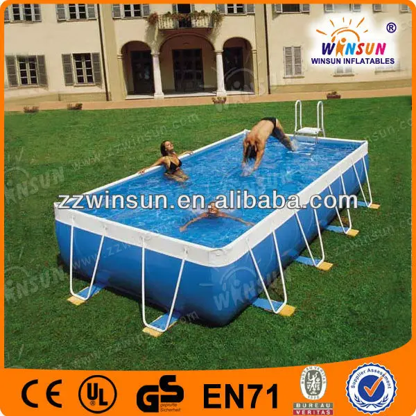 best rectangle above ground pool