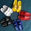 2019 new style flat pvc sole pvc upper slipper,custom logo slide sandal