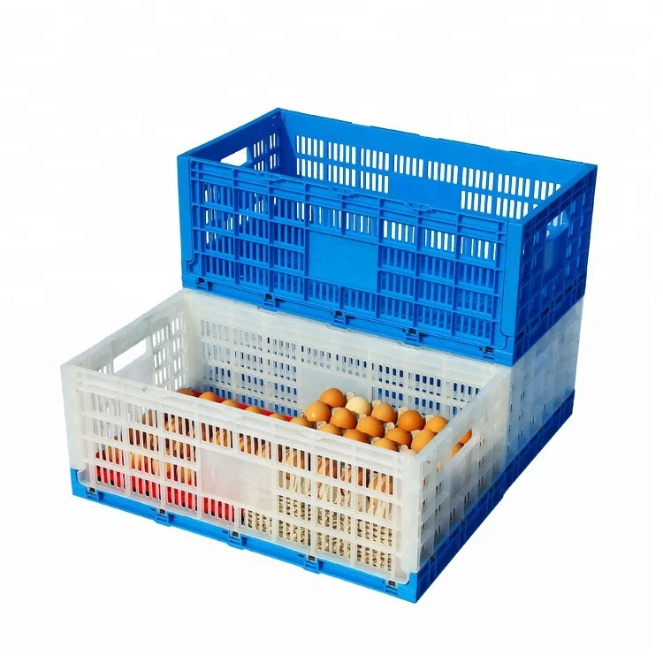 Stapelbar Kunststoff Ei Kisten Beweglichen Boxen Faltbare Lagerung Korb