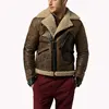 Hot Sell Wholesale Men's Custom Leather Jacket
