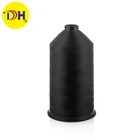 factory sale 100% polyester High Tenacity Sewing Threads 210d/2 mattress thread in king spool