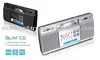 CD395 Ultra Slim vertical CD Player with AM/FM Radio & Alarm Clock