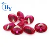 2x4-13x18mm stock oval cut ruby gemstone synthetic red ruby stone
