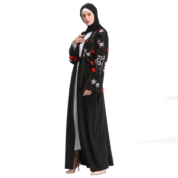 2019 Cheap high quality muslim dresses best quality embroidery with lace EID open maxi islamic women clothing, Black,white,gray,pink
2019 Cheap high quality muslim dresses best quality embroidery with lace EID open maxi islamic women clothing, Black,white,gray,pink
