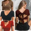 Z52171D 2018 New Fashion Summer Women Tshirt Wholesale Cheap Price Low MOQ Sexy Tshirt