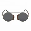 spring hinge polarized novelty round natural wooden sunglasses wholesale in china 2018