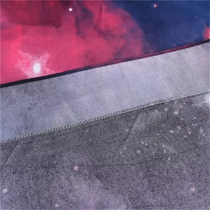 2016 New 4/3pcs Galay 3D Bedding Sets Universe Outer Space Duvet cover Bed Sheet / Fitted Bed Sheet pillowcase Twin queen king