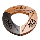Wood Burner Gift Set Incense Set Sector Incense Burner Oud Stick Box Gift Set